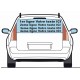 4 lignes : sticker lettrage VOTRE TEXTE pour véhicule